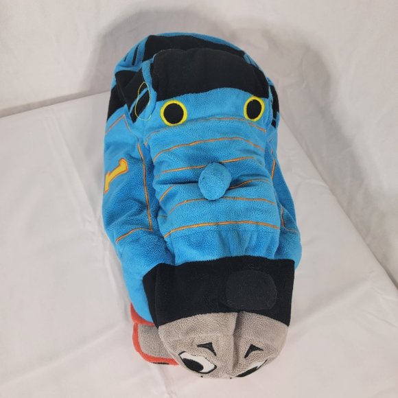 THOMAS THE TRAIN PLUSH Cuddle Pillow Soft Stuffed Toy 16” TANK Engine Bed Nap - Picture 5 of 8